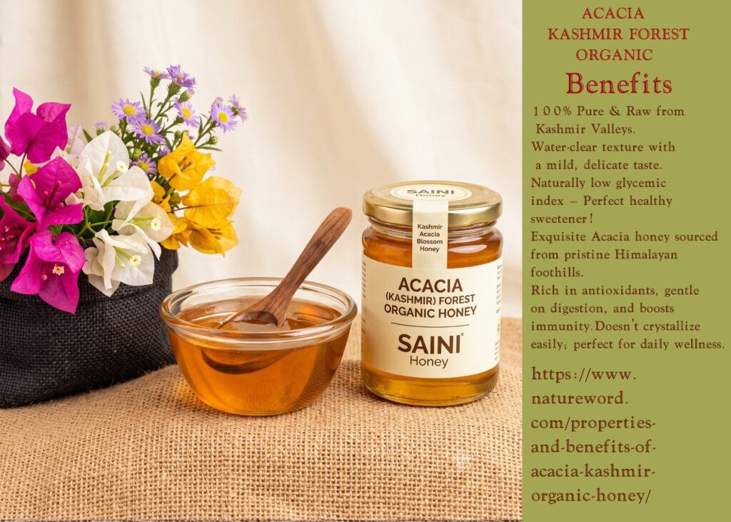 acacia kashmir forest organic honey