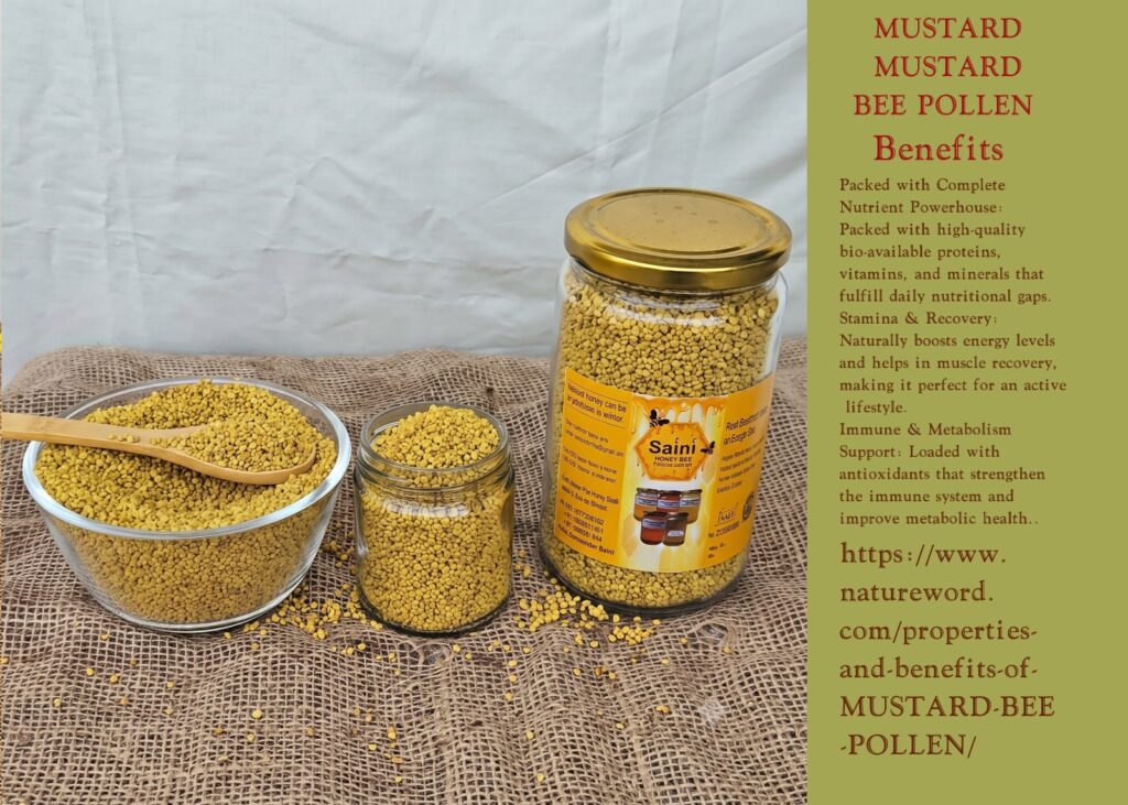 mustard bee pollen